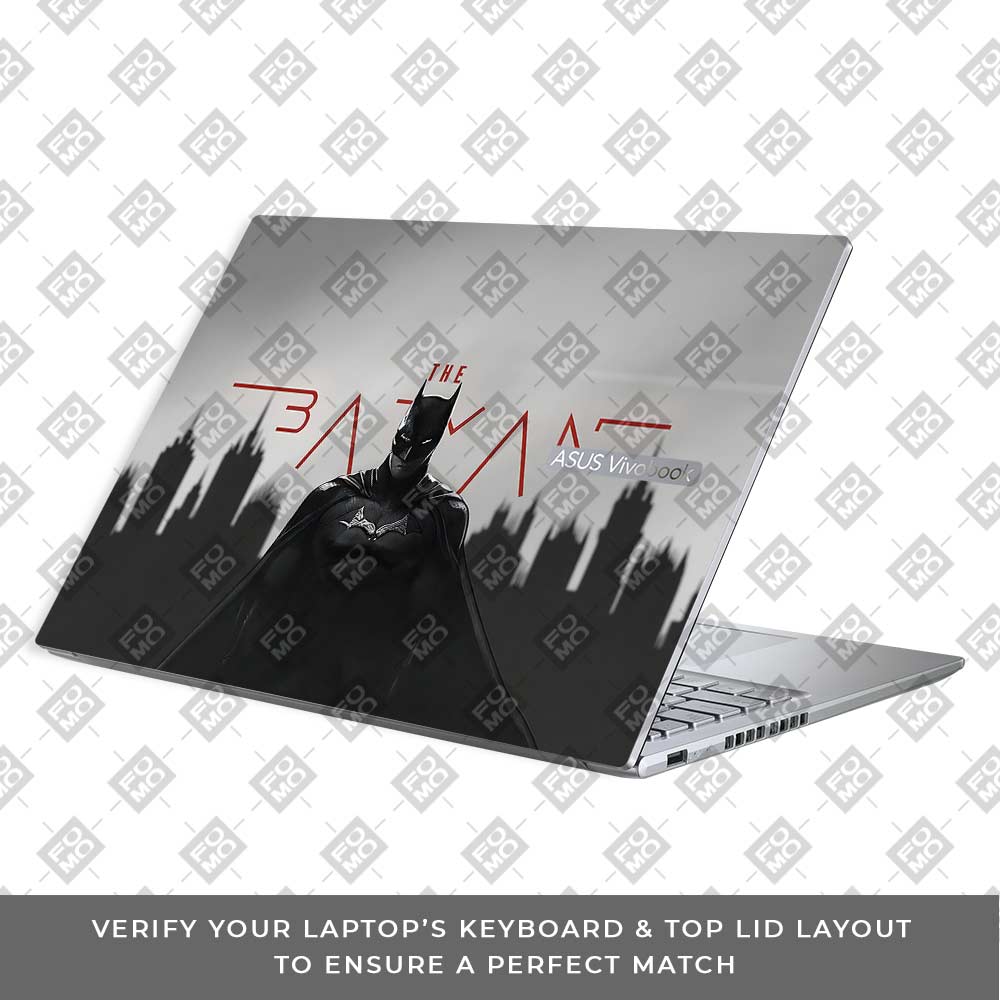 Gotham's Dark Avenger Asus Vivobook 16X M1603QA 3D Laptop Skin