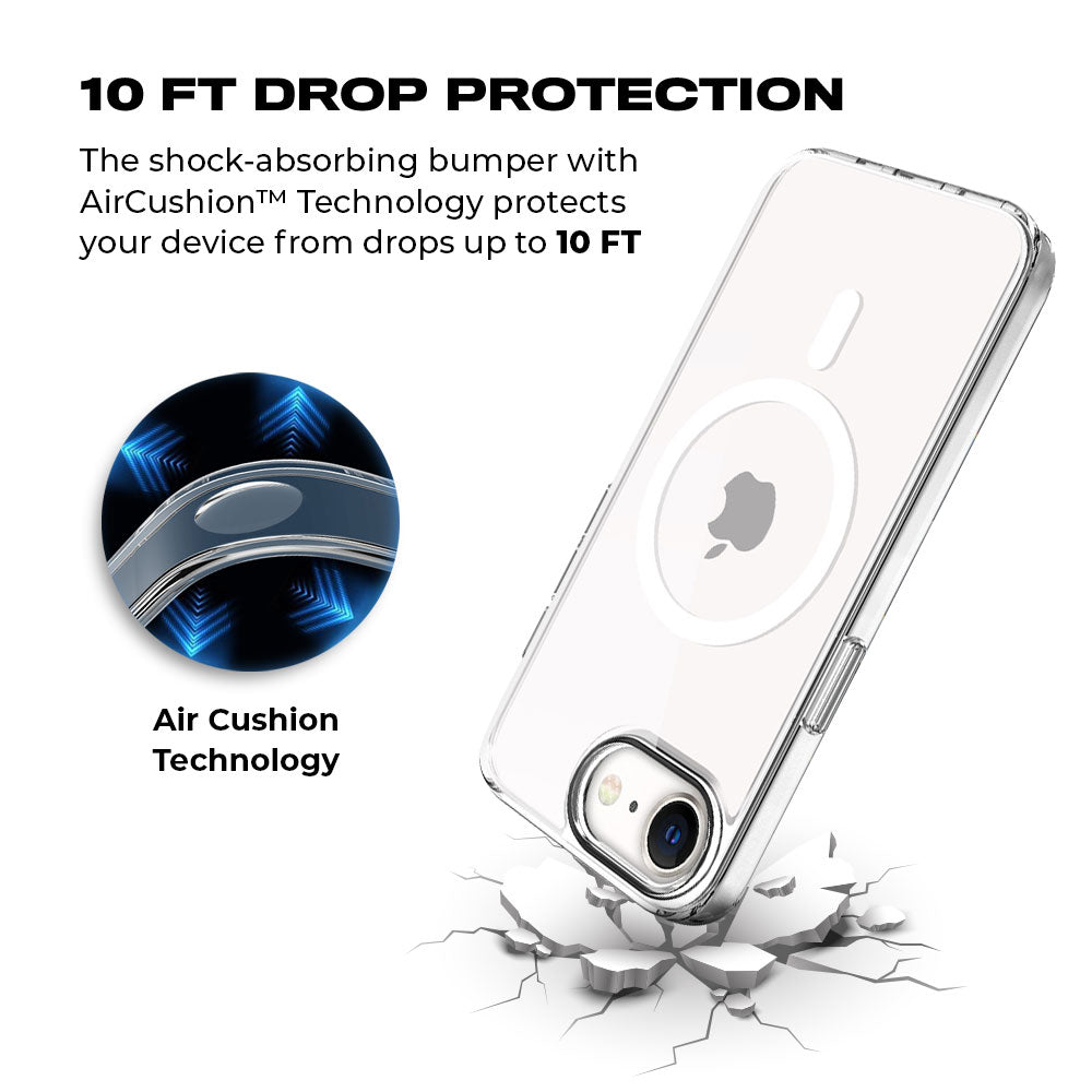 Apple iPhone 16E Crystal Armour MagSafe Case