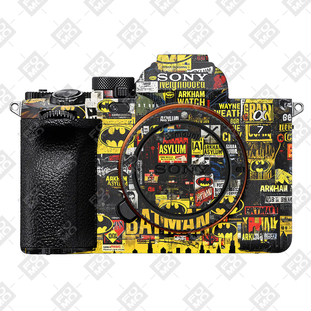 Batman Collage Sony A7MIV Camera Skin