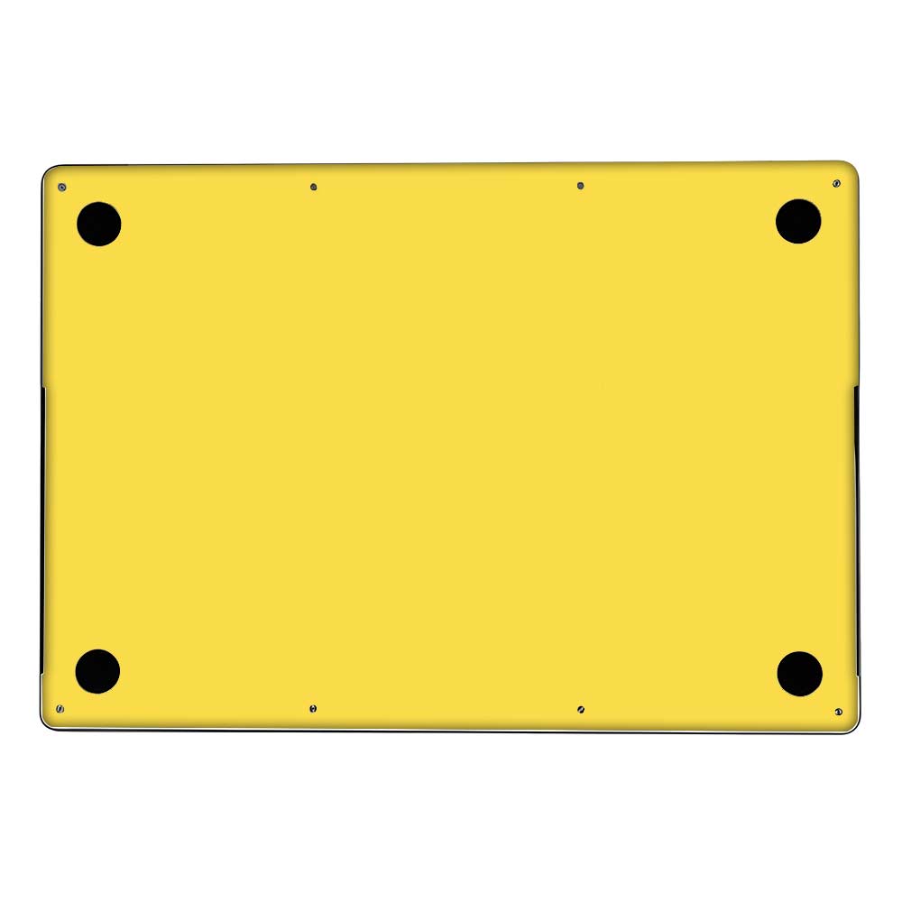 Textured Yellow MacBook Pro 16 M1, M2, M3, M4 2021-2024 Laptop Skin