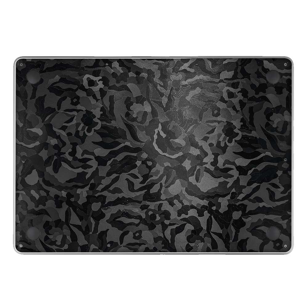 Textured Black Camouflage MacBook Pro 13 Intel 2020 Laptop Skin