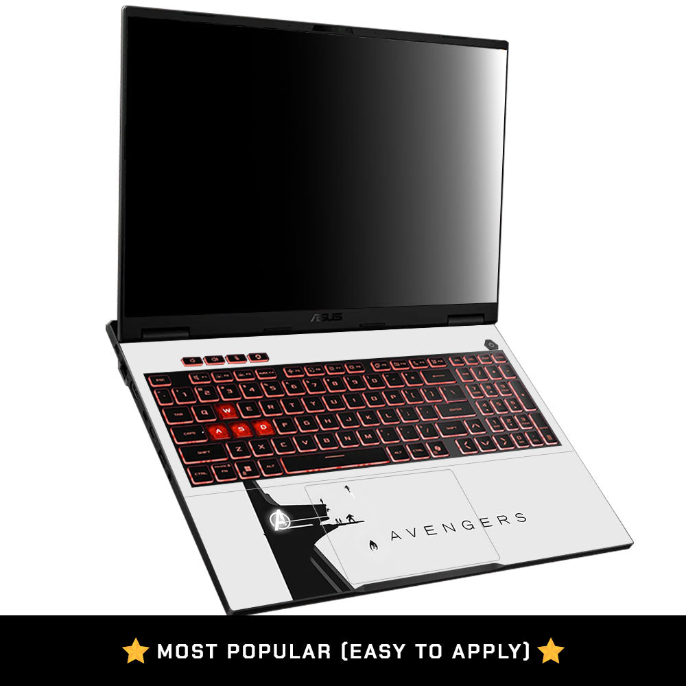 Avengers In Action Asus TUF Gaming A16 2025 Laptop Skin
