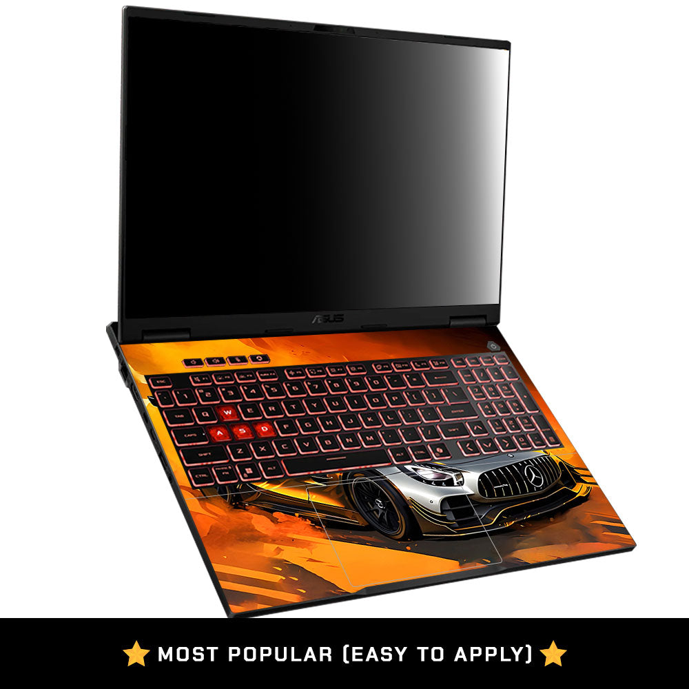Mercedes AMG GT Asus TUF Gaming A16 2025 Laptop Skin