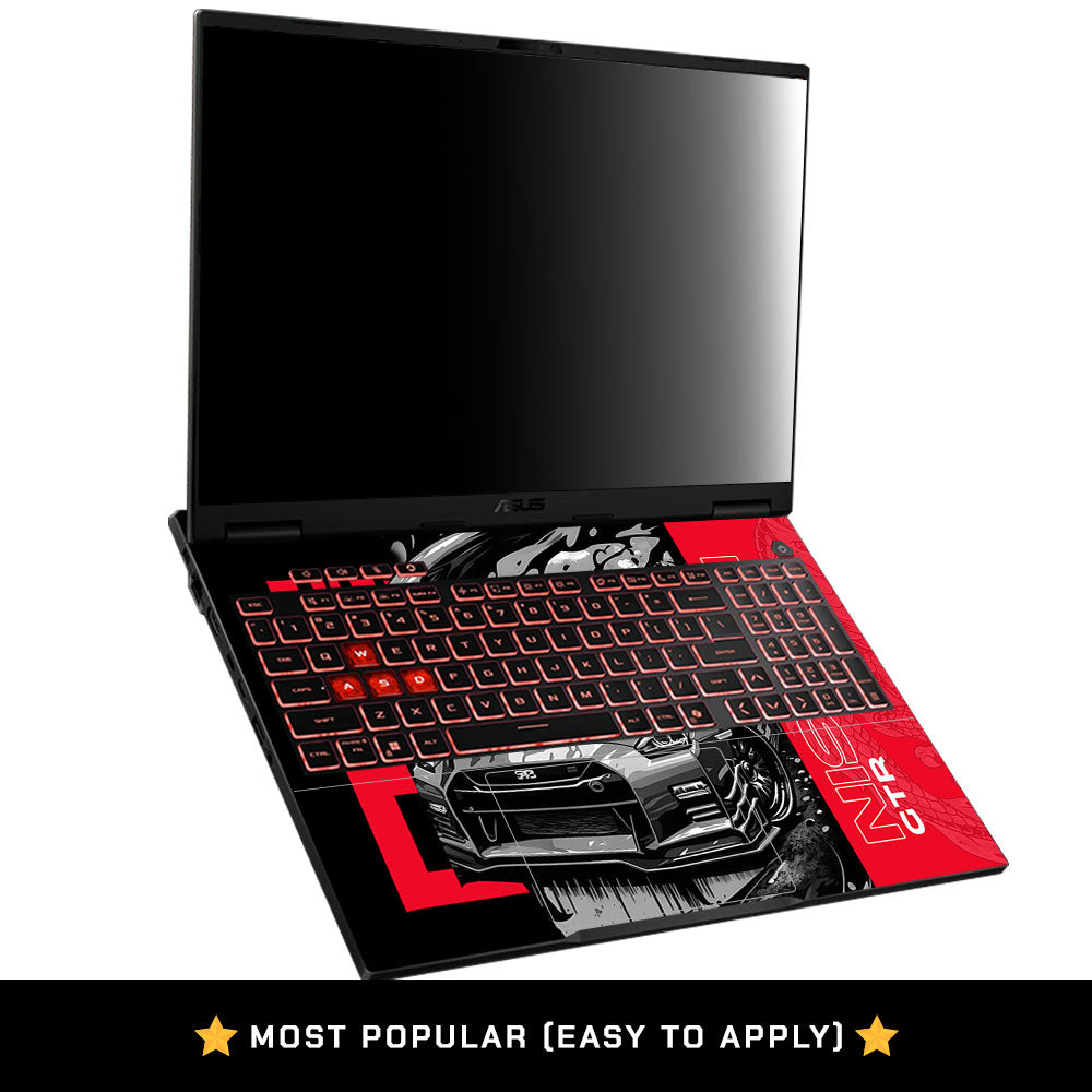 Nissan GTR Thrill Asus TUF Gaming A16 2025 Laptop Skin