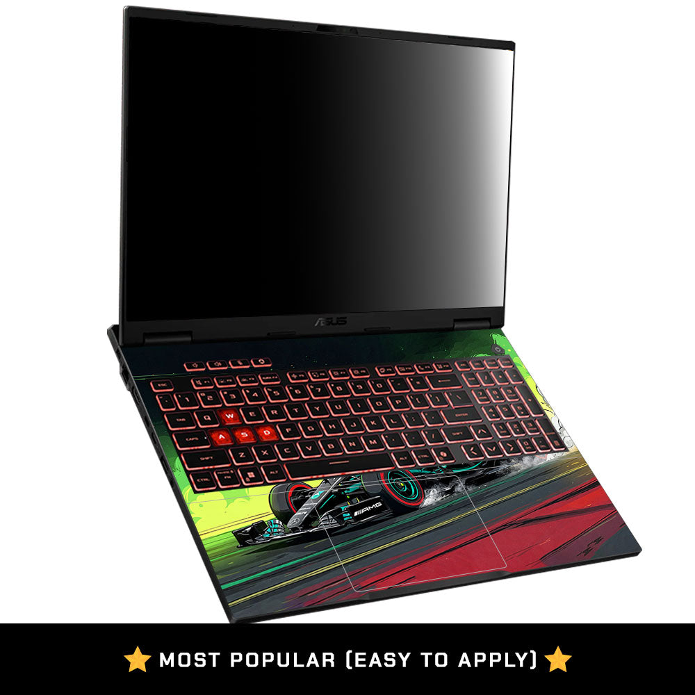W15 F1 Red Bull x AMG Velocity Asus TUF Gaming A16 2025 Laptop Skin