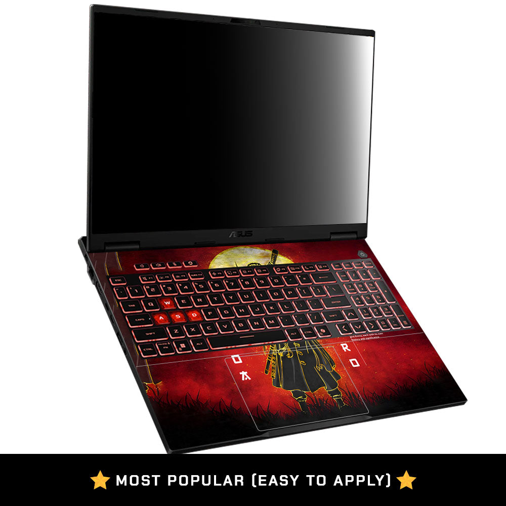 Zoro Under Golden Moon Asus TUF Gaming A16 2025 Laptop Skin