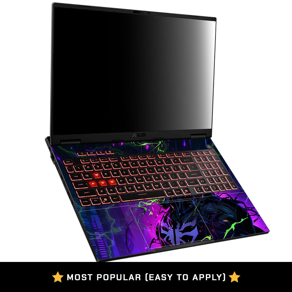 Venom Chaos Surge Asus TUF Gaming A16 2025 Laptop Skin
