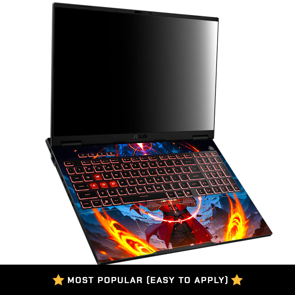 Edward Elric Fullmetal Alchemist Asus TUF Gaming A16 2025 Laptop Skin