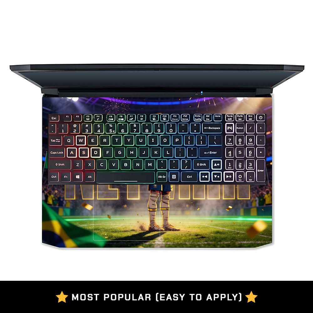 Neymar Golden Aura Acer Nitro 5 AN515 44, 56 Laptop Skin