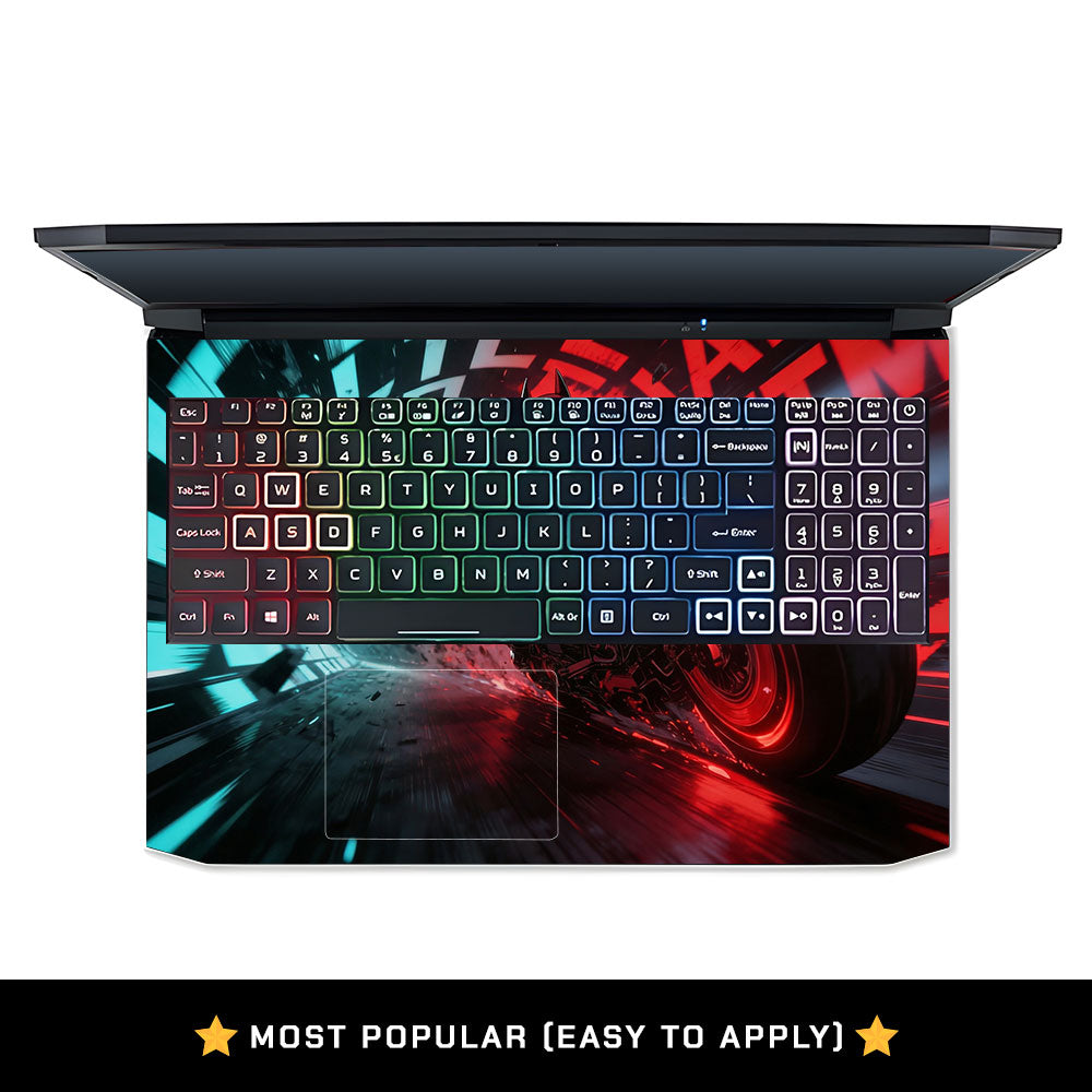 Dark Knight Overdrive Acer Nitro 5 AN515 45, 55, 57 Laptop Skin