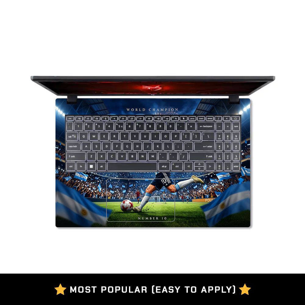 Messi World Champ Energy Acer Nitro V ANV15 51 55CA Laptop Skin