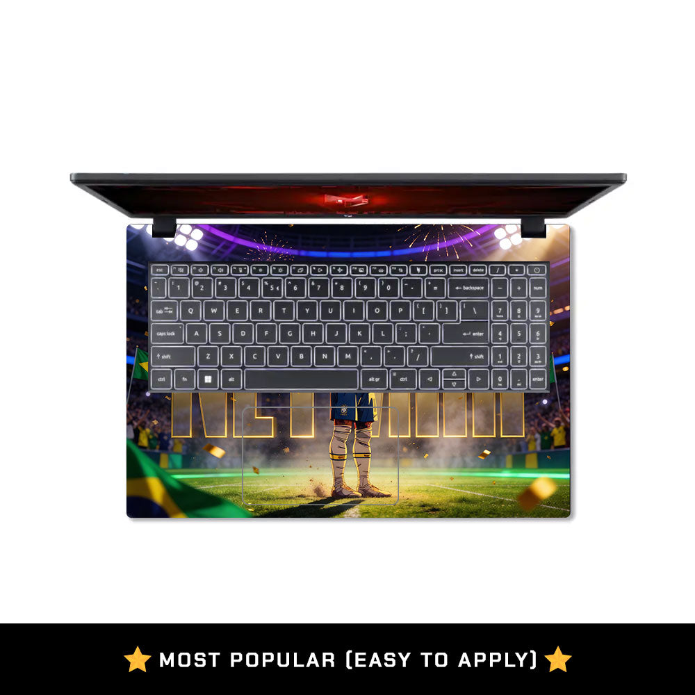 Neymar Golden Aura Acer Nitro V ANV15 51 55CA Laptop Skin