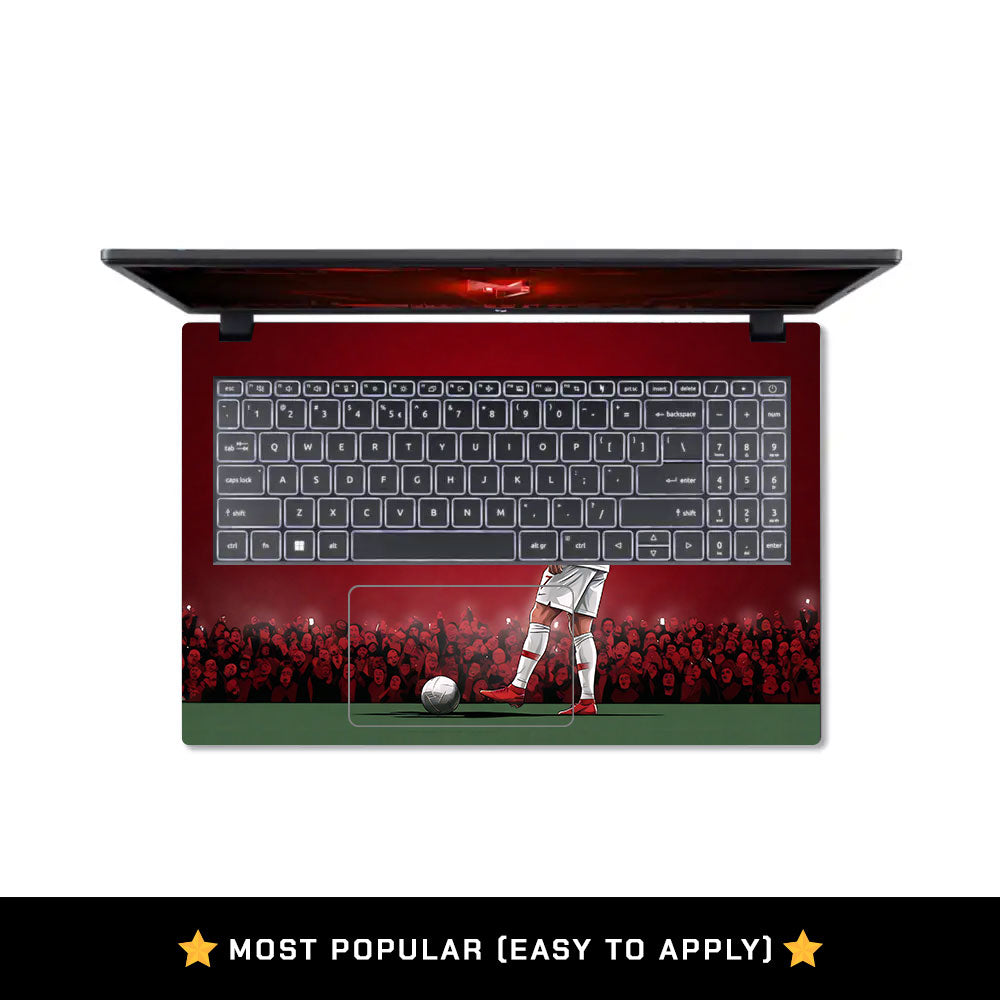 Ronaldo Cold Mode Acer Nitro V ANV15 51 55CA Laptop Skin