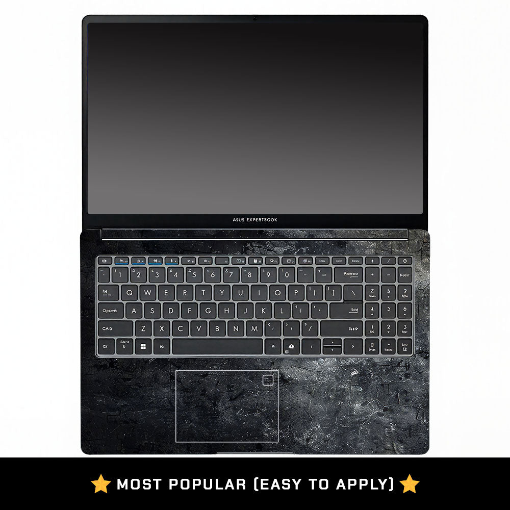 Dark Slate Armor Asus ExpertBook P1503 Laptop Skin