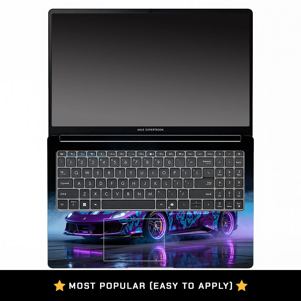Psycho Drive Ferrari 488 Asus ExpertBook P1503 Laptop Skin