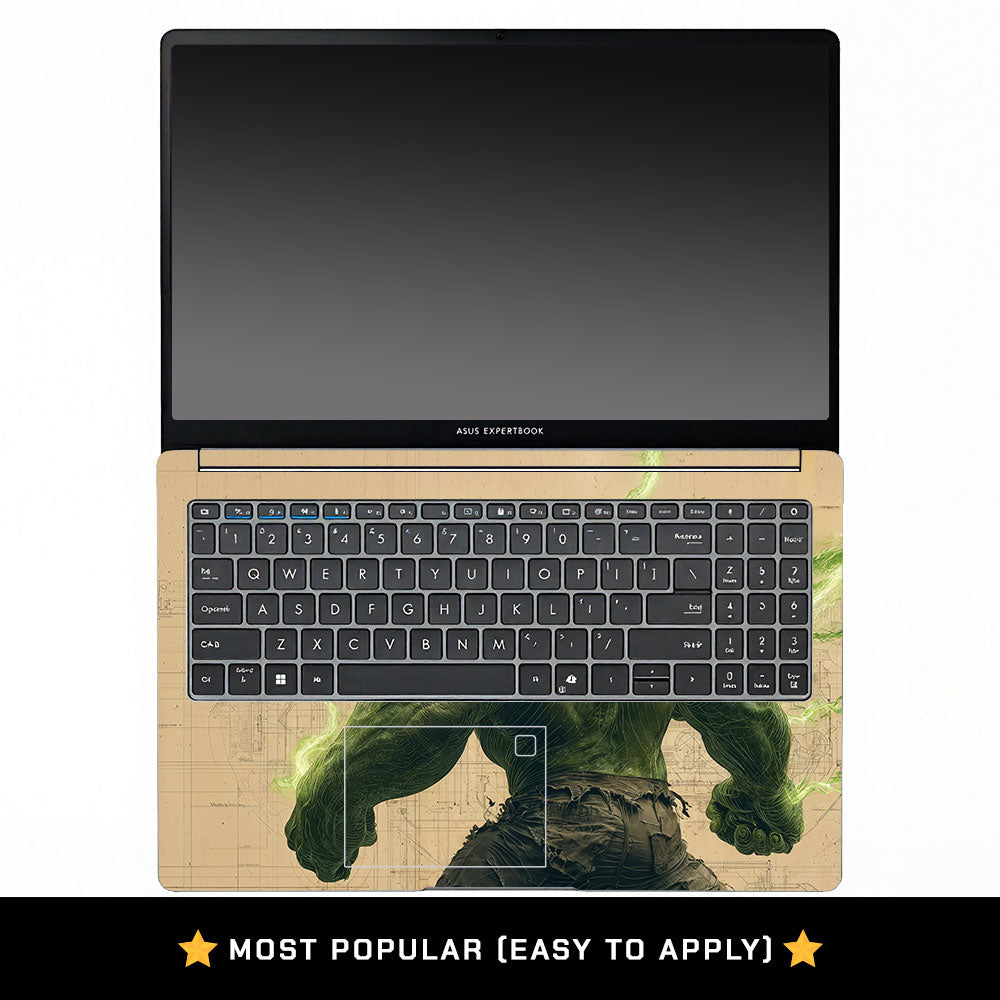 Jade Giant Unleashed Asus ExpertBook P1503 Laptop Skin