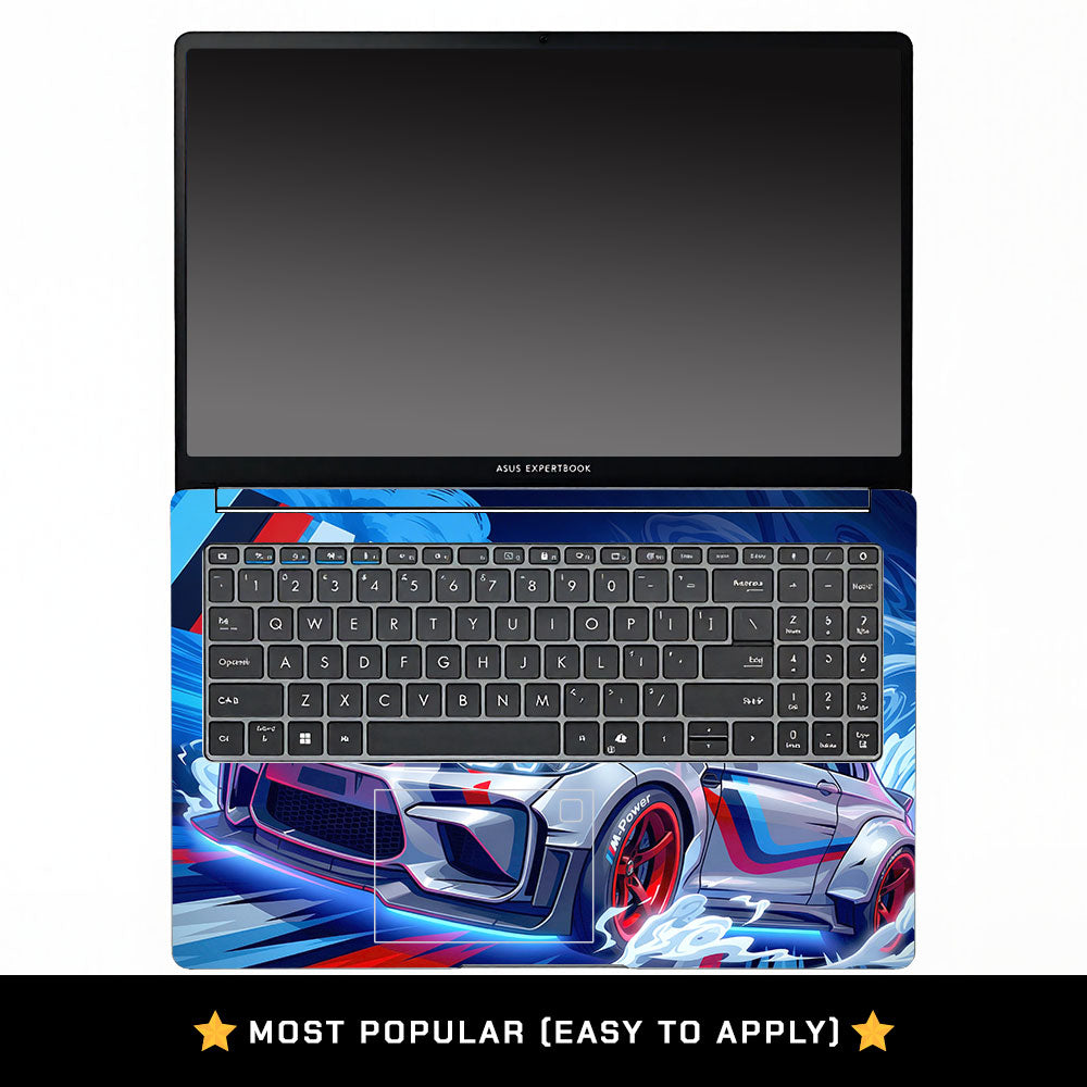 BMW M Performance Asus ExpertBook P1503 Laptop Skin