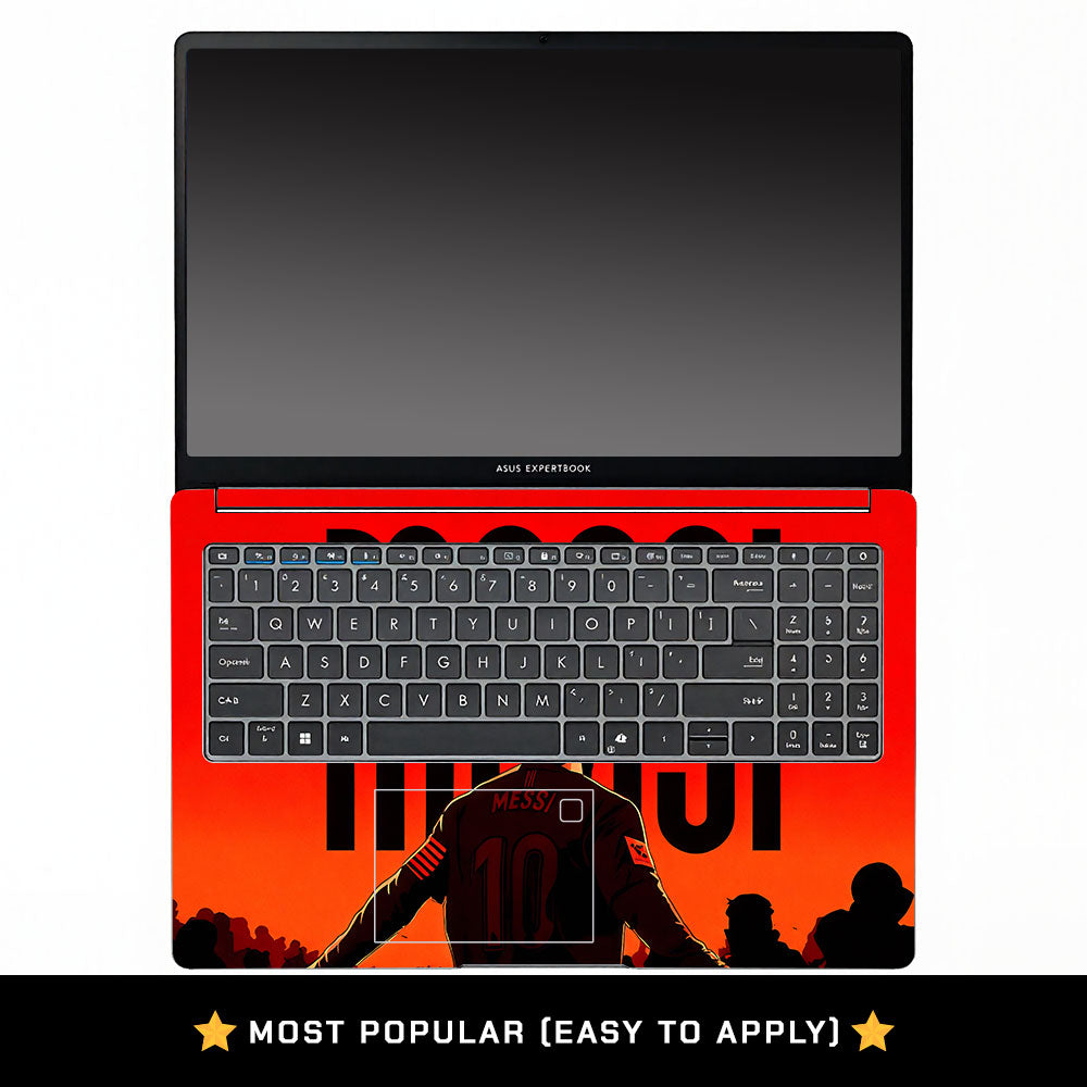 Messi Red Aura Asus ExpertBook P1503 Laptop Skin