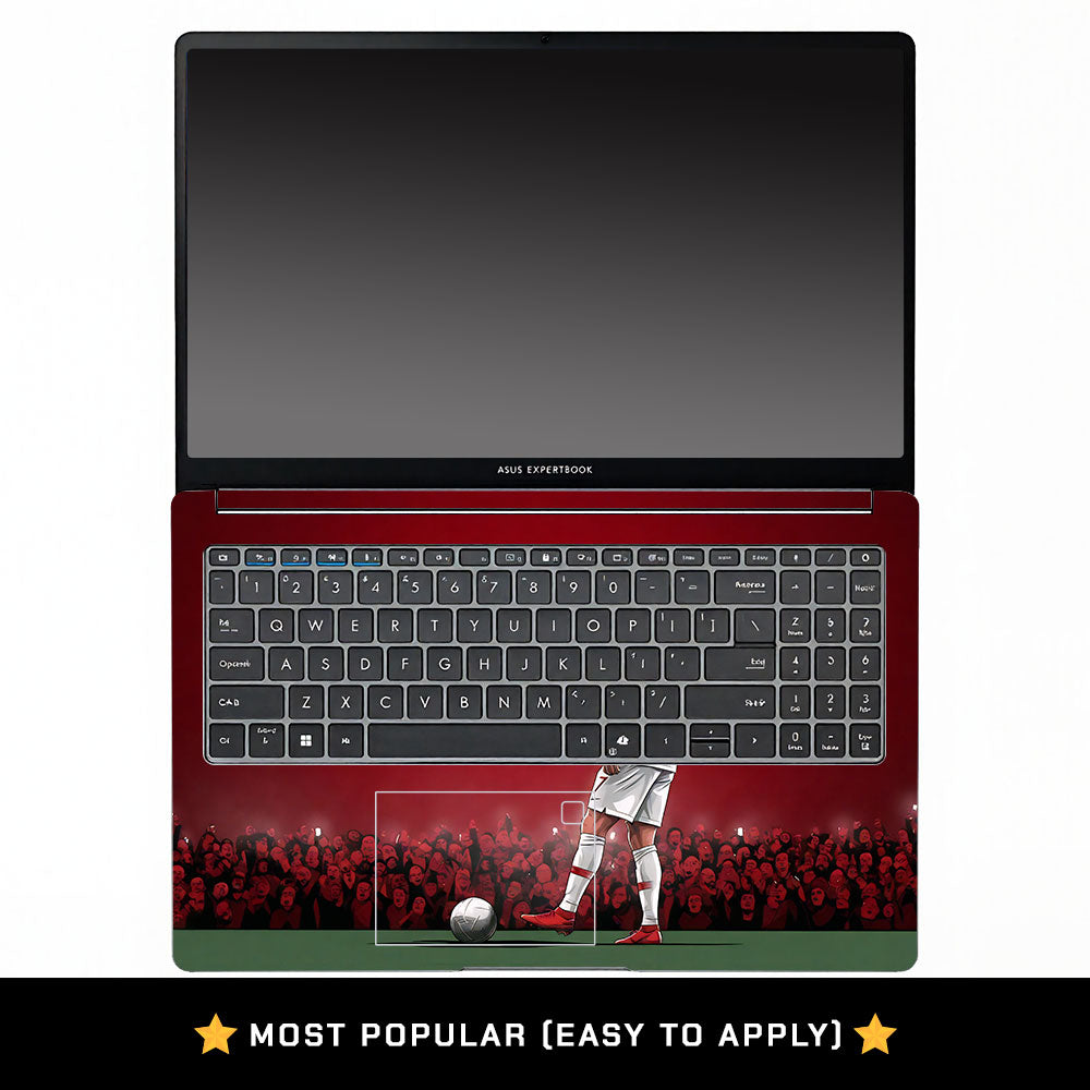 Ronaldo Cold Mode Asus ExpertBook P1503 Laptop Skin