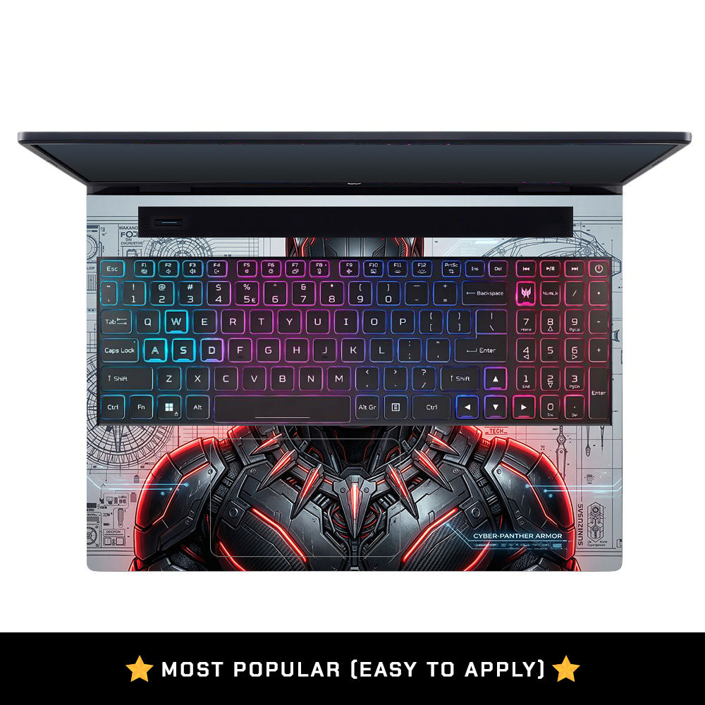 Black Panther Vibranium Tech Acer Predator Helios Neo 16 N22Q22B Laptop Skin