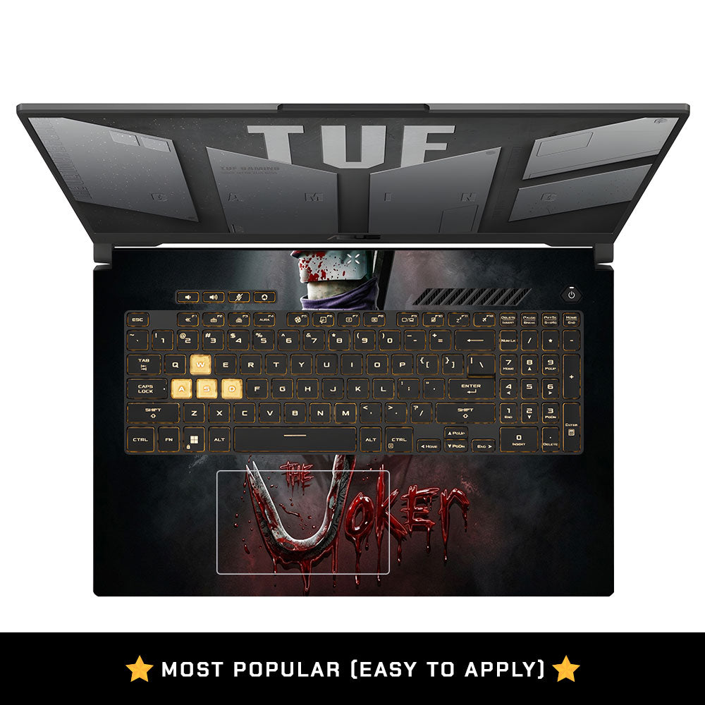 Bloodline of Joker Asus TUF Gaming F17 FX707Z Laptop Skin
