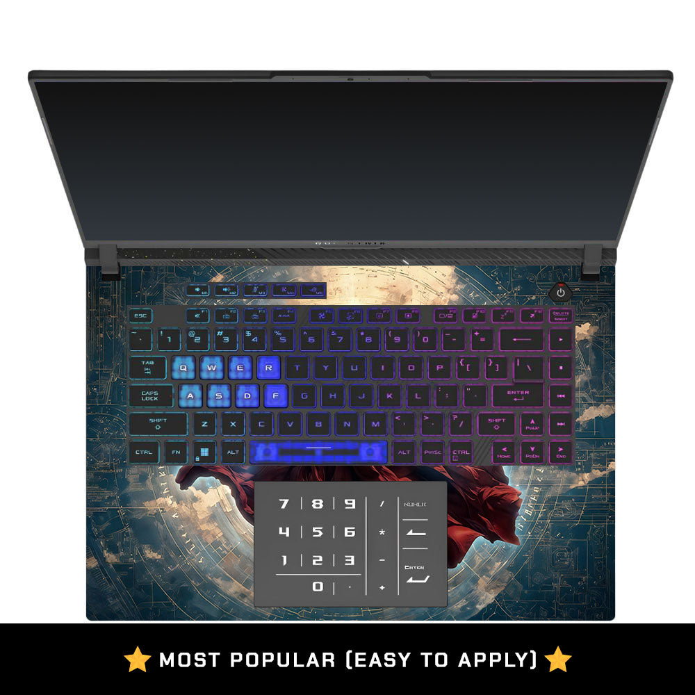 Flying Caped Hero Asus ROG Strix G16 G614 Laptop Skin