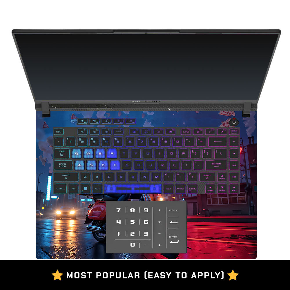 Pizza Web Hero Asus ROG Strix G16 G614 Laptop Skin