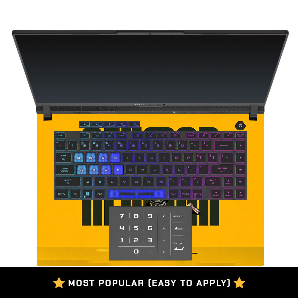 Neymar Brazil Drip Asus ROG Strix G16 G614J Laptop Skin