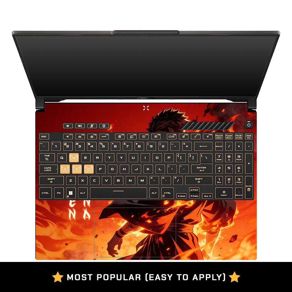 Ryomen Sukuna Lord of Curses Asus Gaming V16 V3607 Laptop Skin