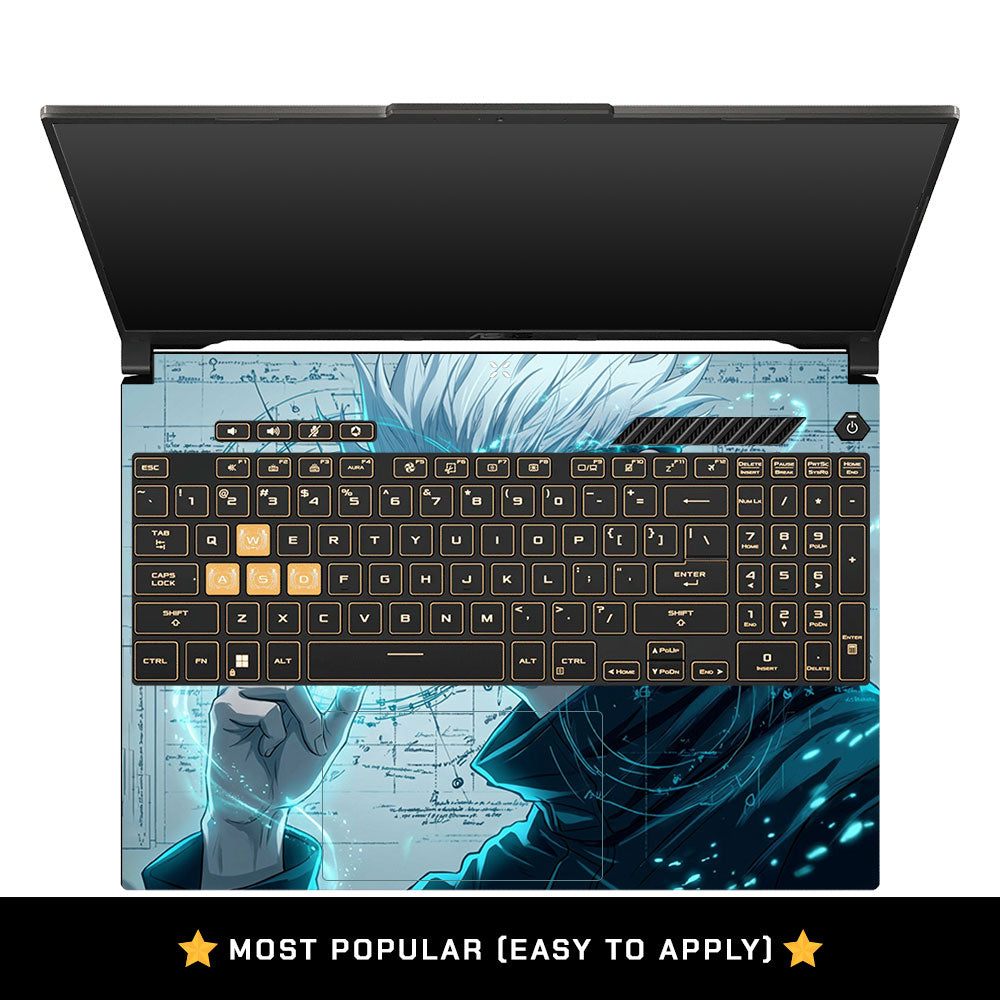 Anime Sorcerer Power Asus Gaming V16 V3607 Laptop Skin