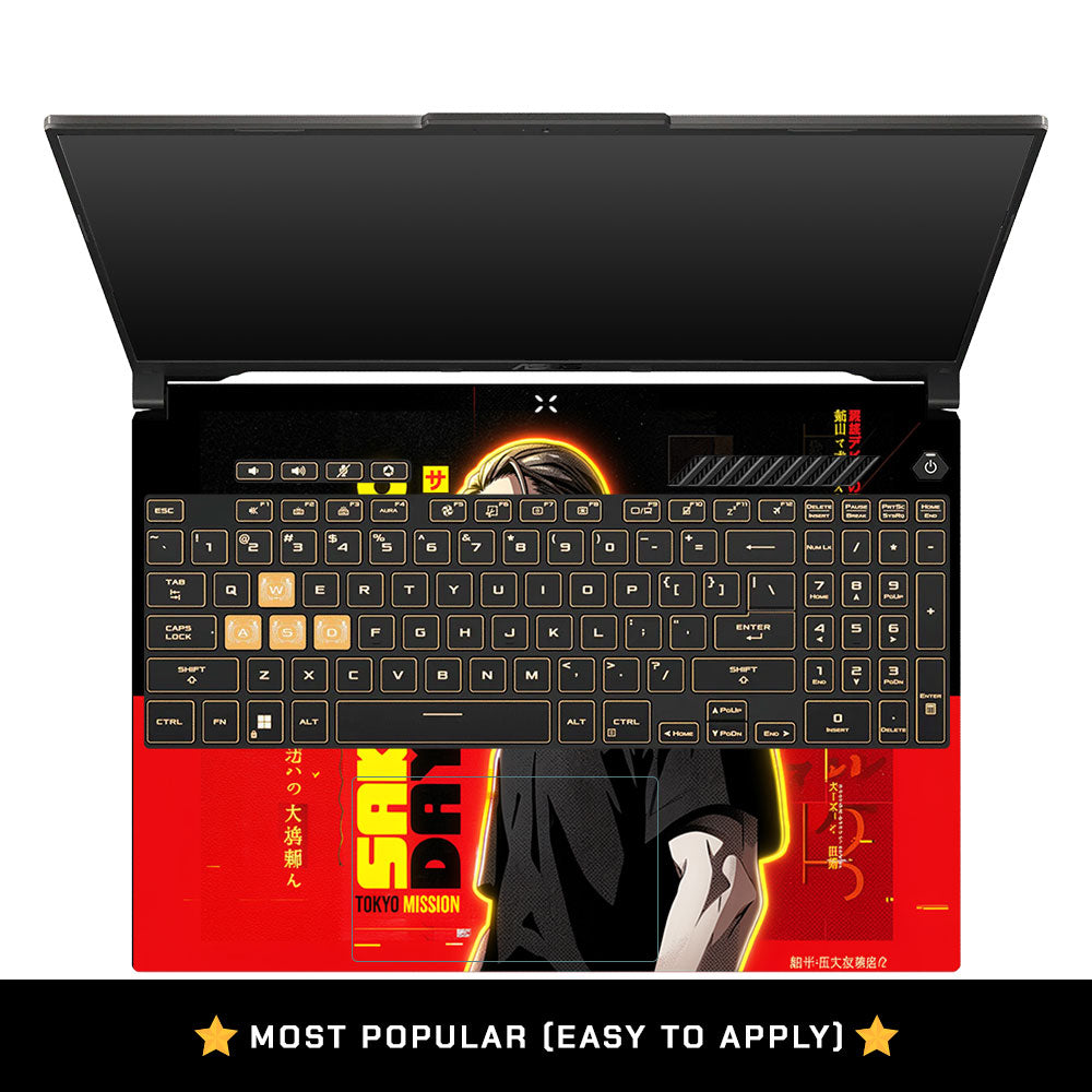 Taro Sakomoto Asus TUF Gaming F16 and TUF Gaming A16 Laptop Skin