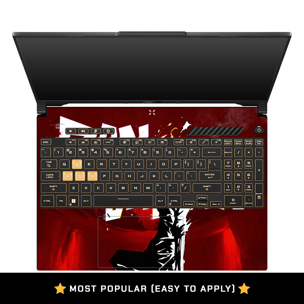Anime Supernatural Spark Asus Gaming V16 V3607 Laptop Skin