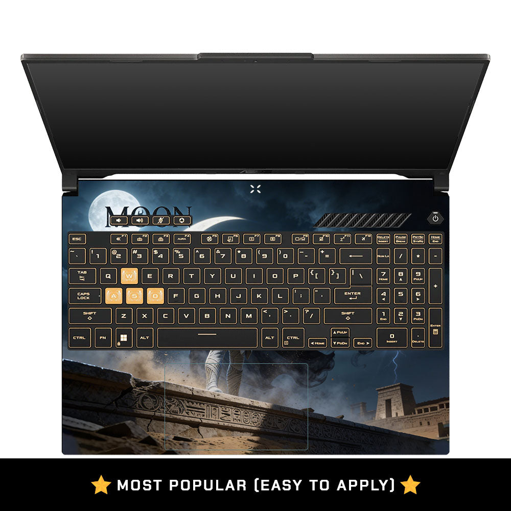 Moon Knight Lunar Vigil Asus TUF Gaming F16 and TUF Gaming A16 Laptop Skin
