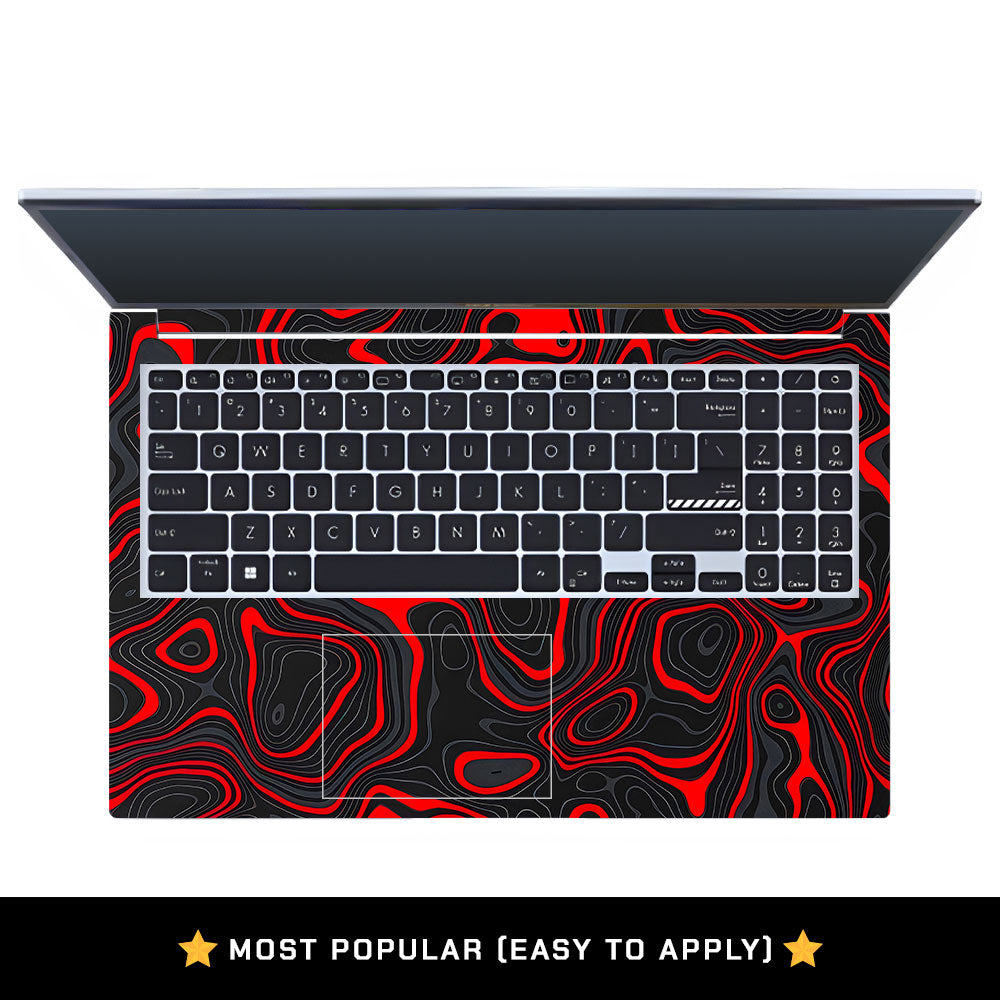 Crimson Waves Asus Vivobook 15 X1502VA Laptop Skin
