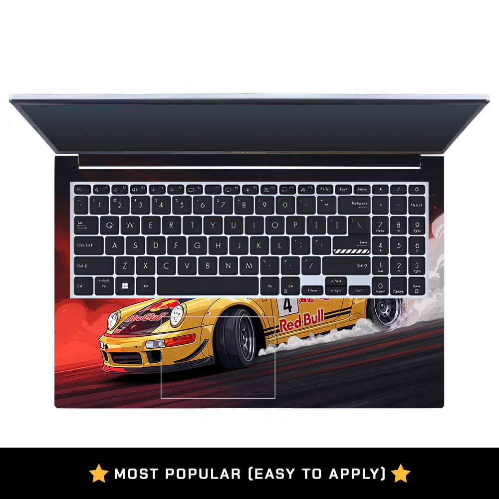 Porsche 911 Red Bull Classic Racer Asus Vivobook 15 X1502VA Laptop Skin
