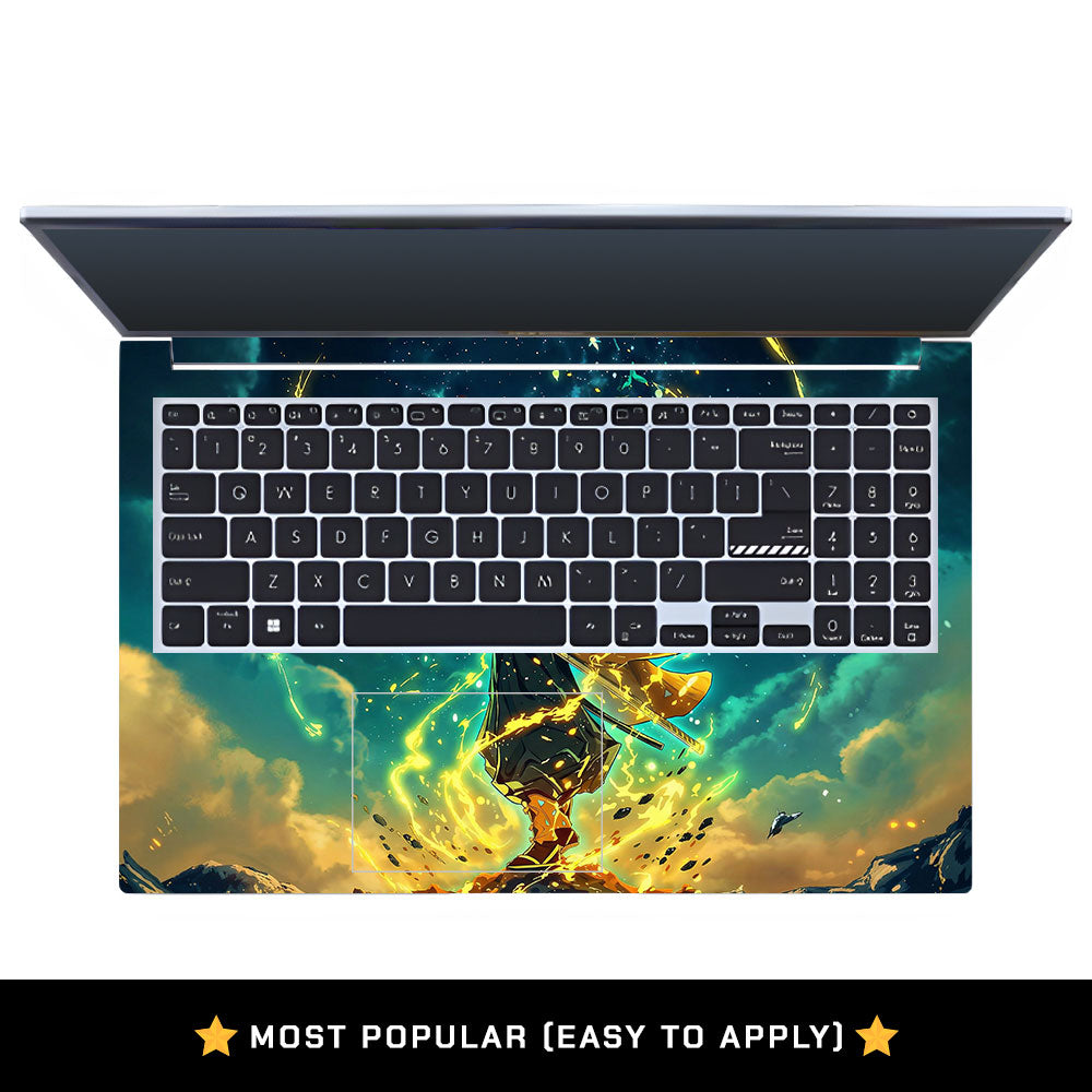 Zenitsu Thunder God Asus Vivobook 15 X1502VA Laptop Skin