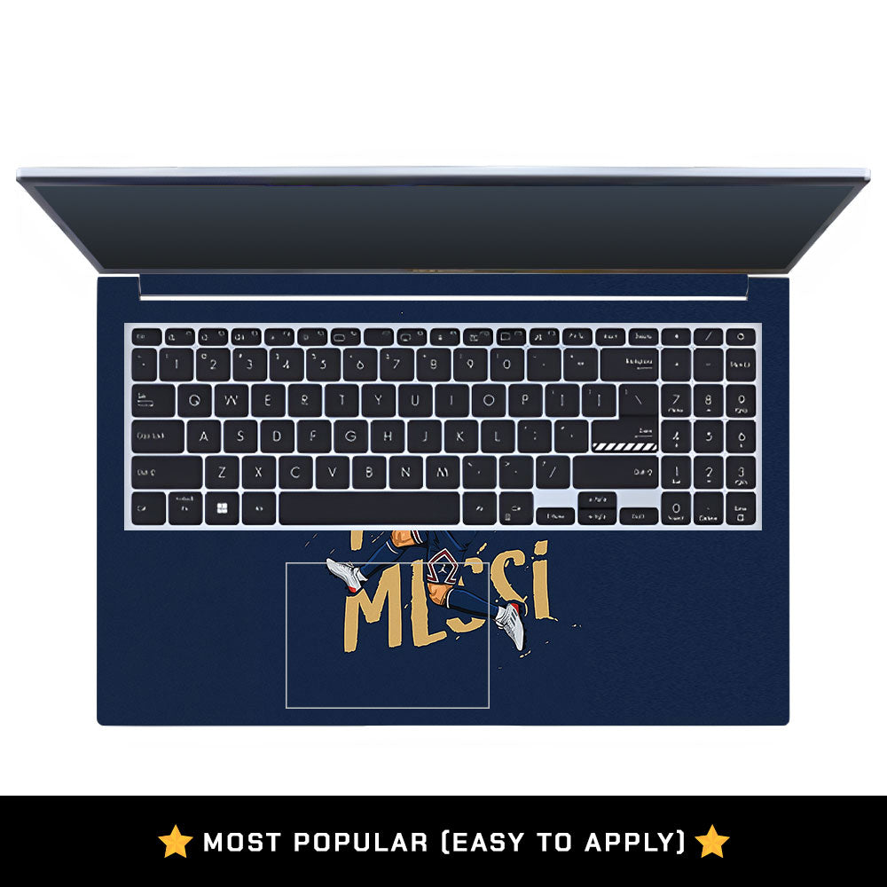Messi Motion Masterpiece Asus Vivobook 15 X1502VA Laptop Skin