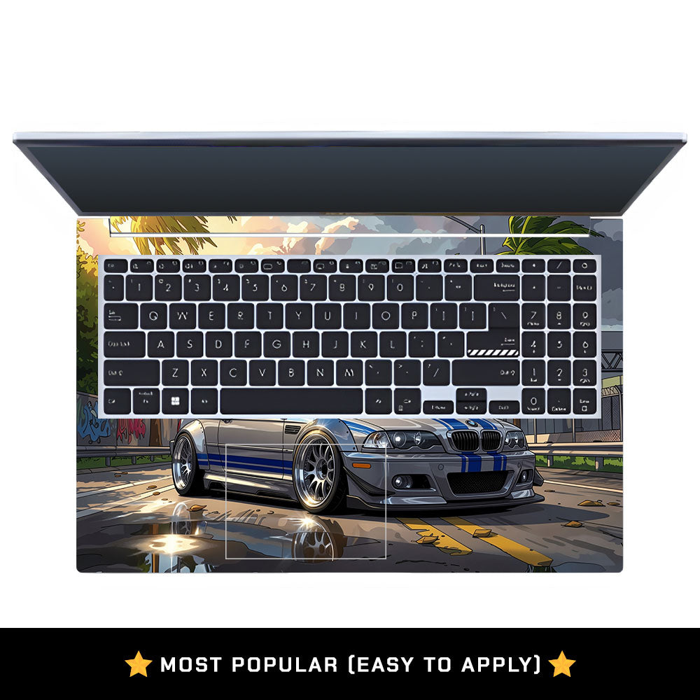 Street Icon BMW E46 Drift Legend Asus Vivobook 15 X1502VA Laptop Skin