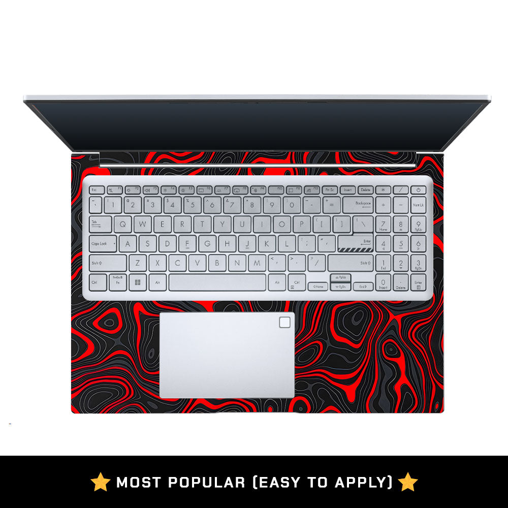 Crimson Waves Asus Vivobook 16 X1605V Laptop Skin