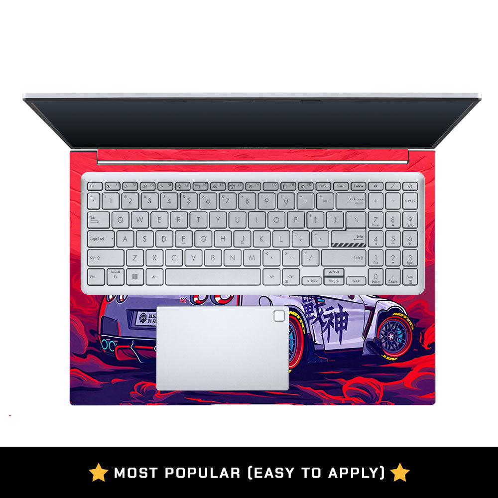 JDM Racing Edition Asus Vivobook 16 X1605V Laptop Skin