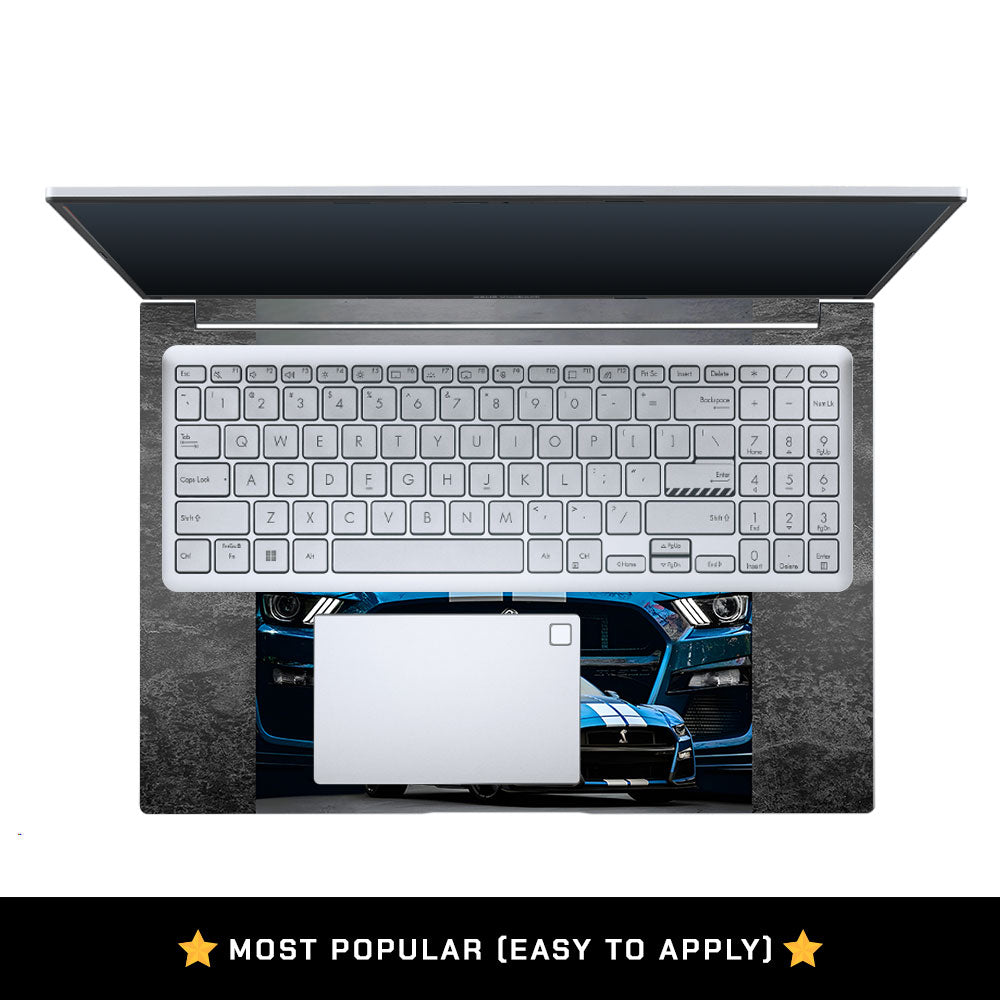 Racing Stripe Muscle Asus Vivobook 16 X1605V Laptop Skin