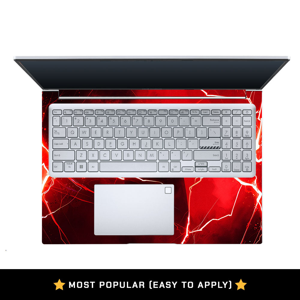 Red Rage Batman Asus Vivobook 16 X1605V Laptop Skin