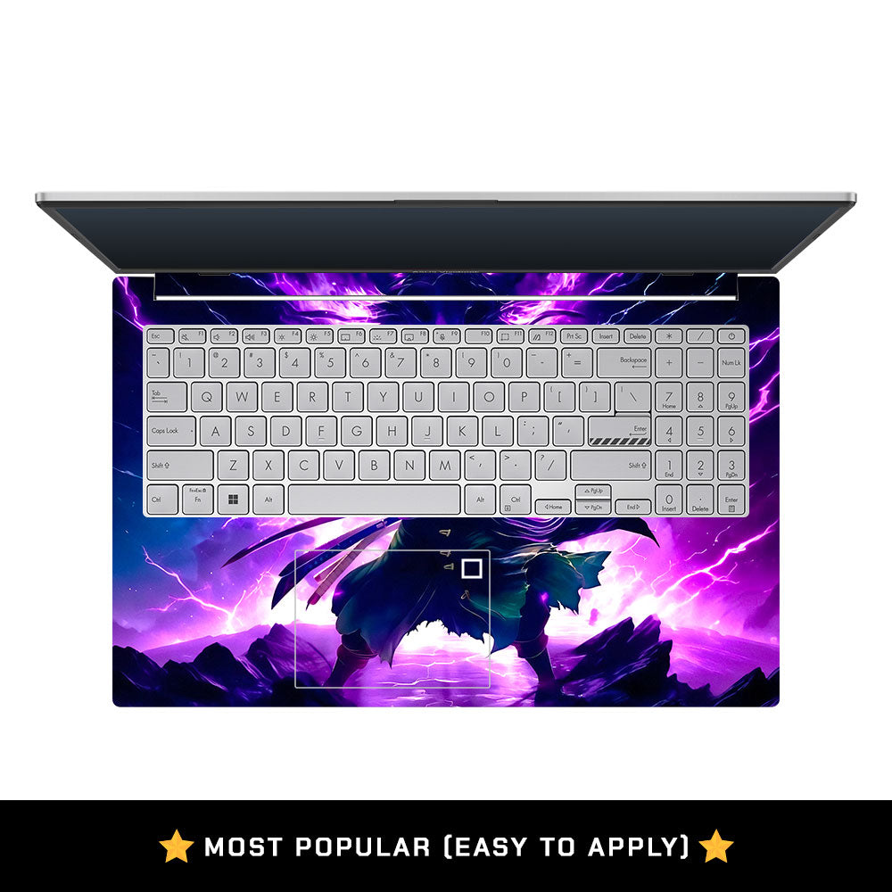 Dark Anime Swordsman Asus Vivobook Go 15 E1504G Laptop Skin