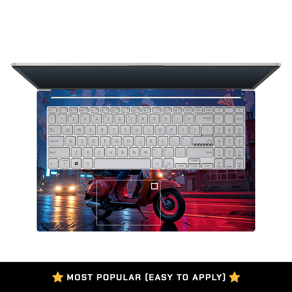 Pizza Web Hero Asus Vivobook Go 15 E1504G Laptop Skin
