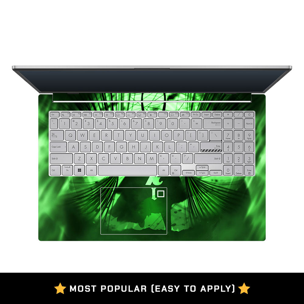 Loki's Green Aura Asus Vivobook Go 15 E1504G Laptop Skin