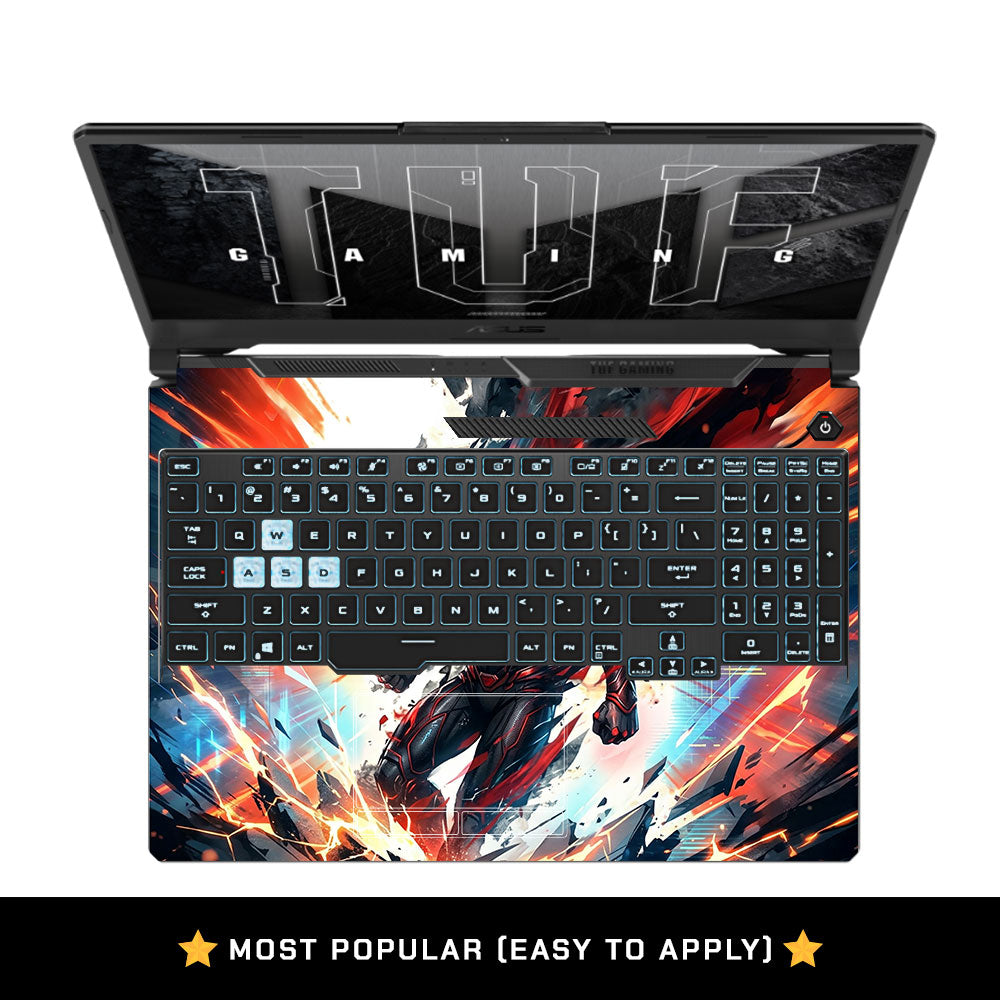 Comic Hero Ascension Asus TUF F15 FX506 & A15 FA506 Laptop Skin