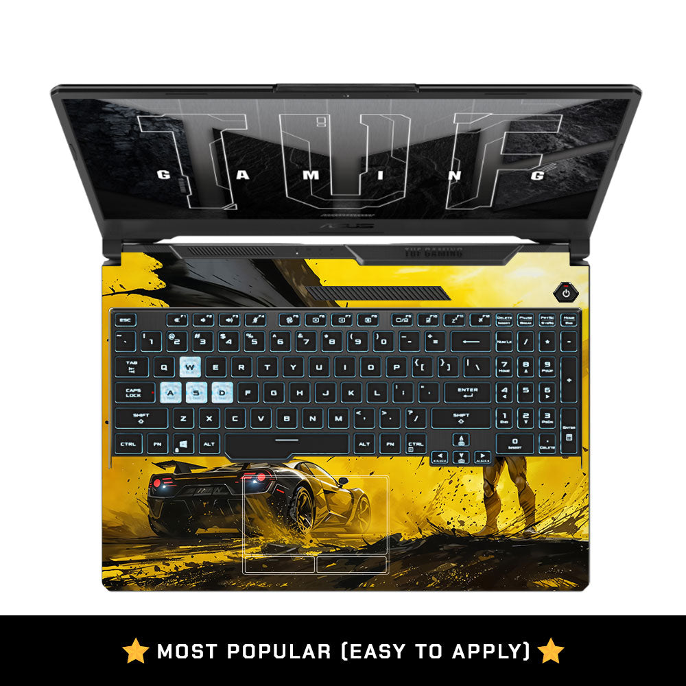 Dark Hero Velocity Asus TUF F15 FX506 & A15 FA506 Laptop Skin
