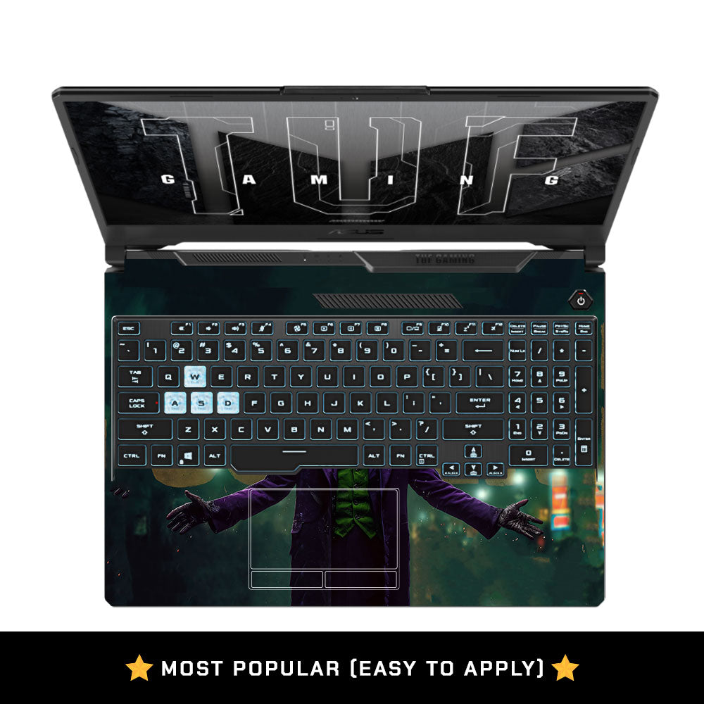 Comic Villain Chaos Asus TUF F15 FX506 & A15 FA506 Laptop Skin
