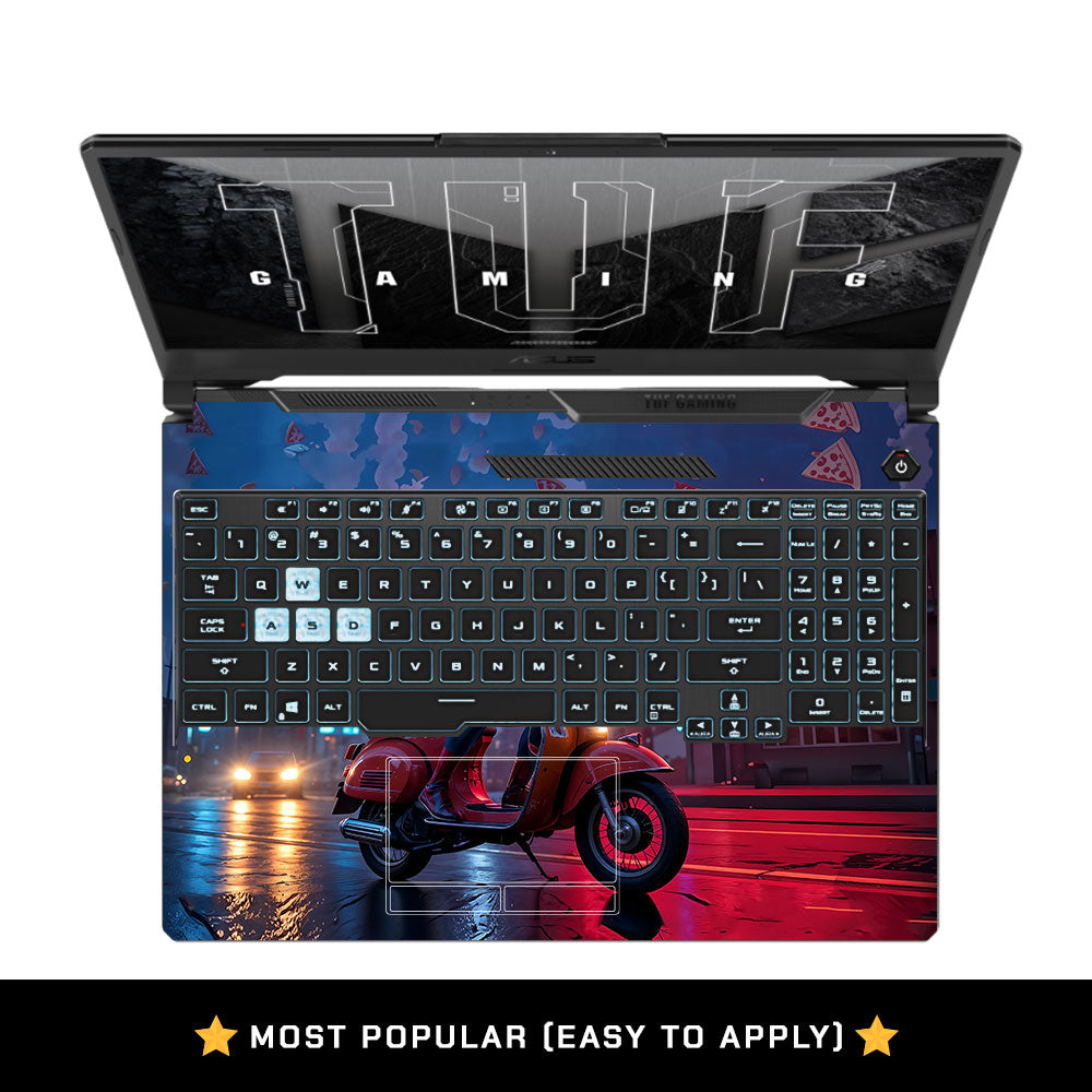 Pizza Spidey Asus TUF F15 FX506 & A15 FA506 Laptop Skin