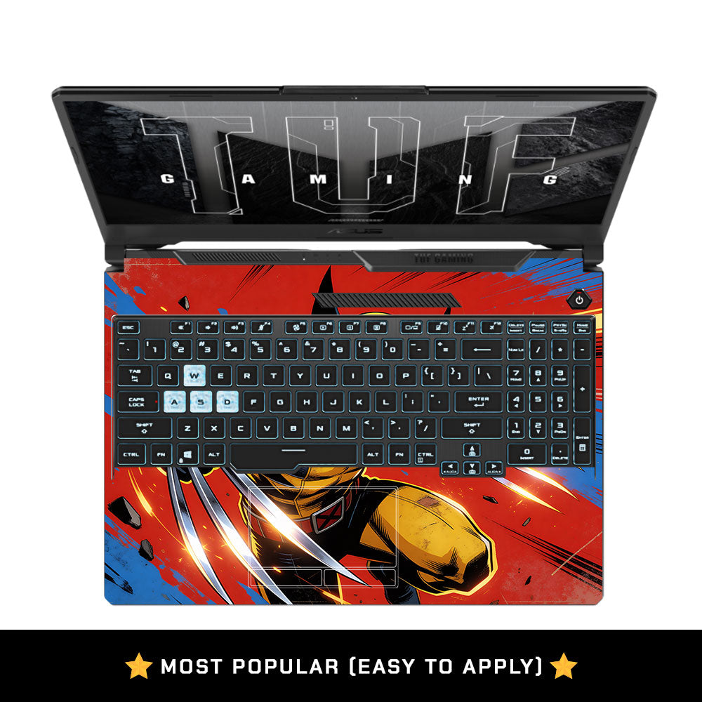 Adamantium Rage Asus TUF F15 FX506 & A15 FA506 Laptop Skin